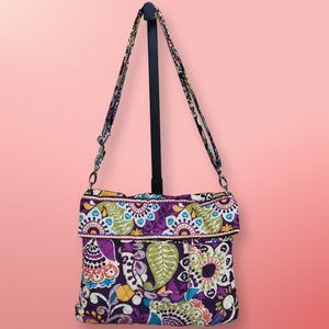 Vera Bradley Purple Paisley Crossbody